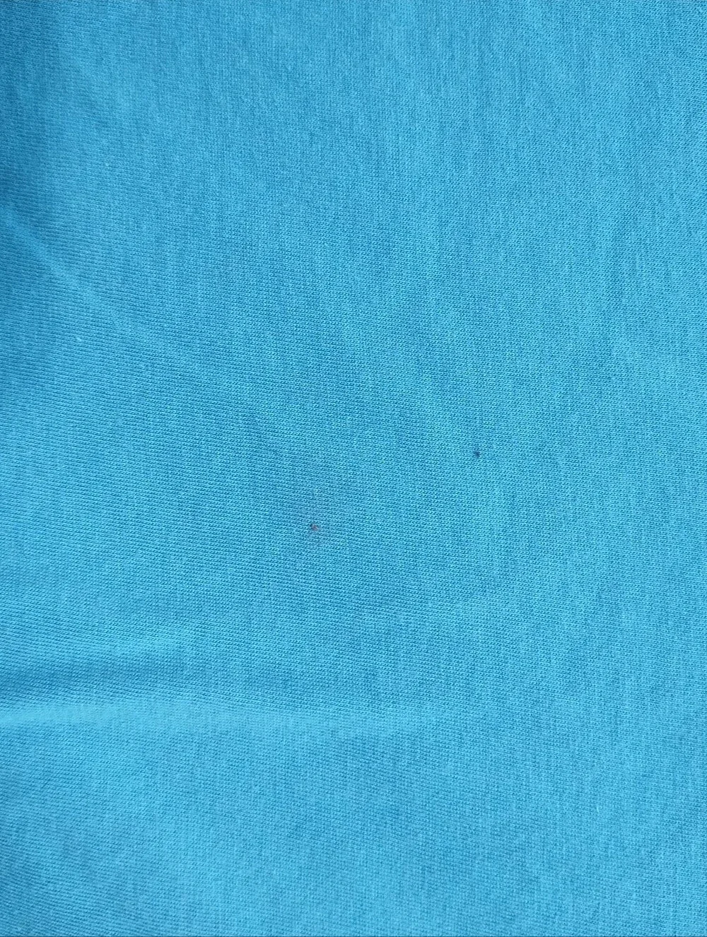 Vintage Ralph Lauren Sport Blue Cotton Tee with Yellow Trim